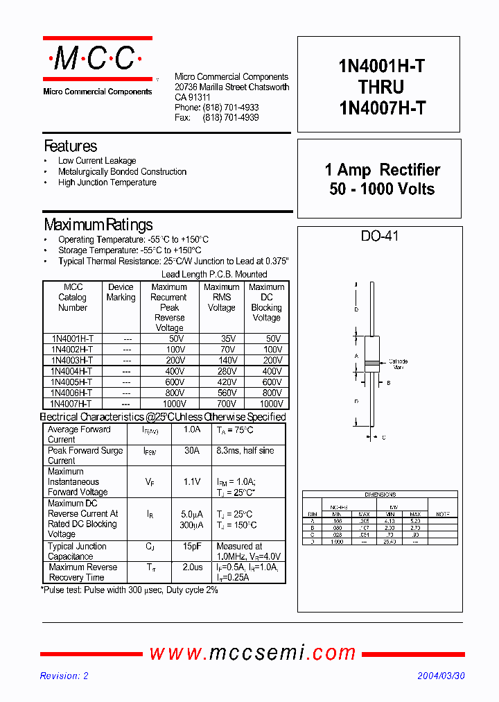 1N4007H-T_1191681.PDF Datasheet