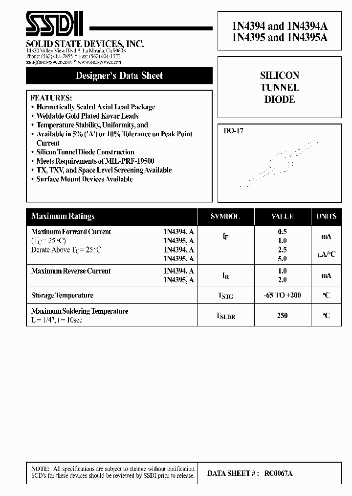 1N4394_1134599.PDF Datasheet