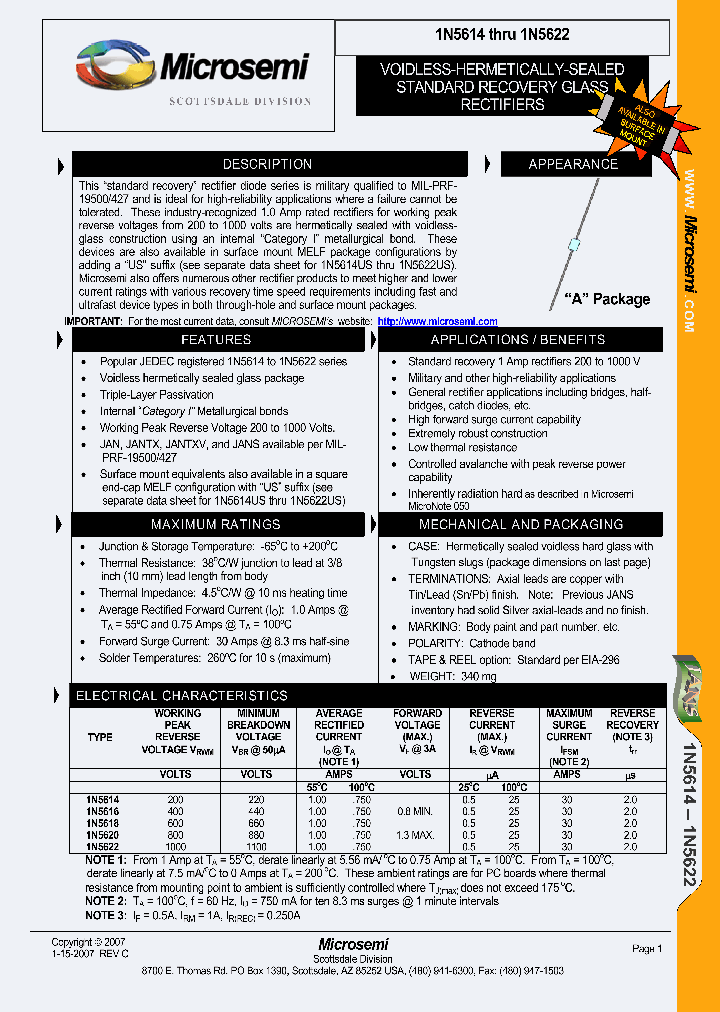1N5622_1192108.PDF Datasheet