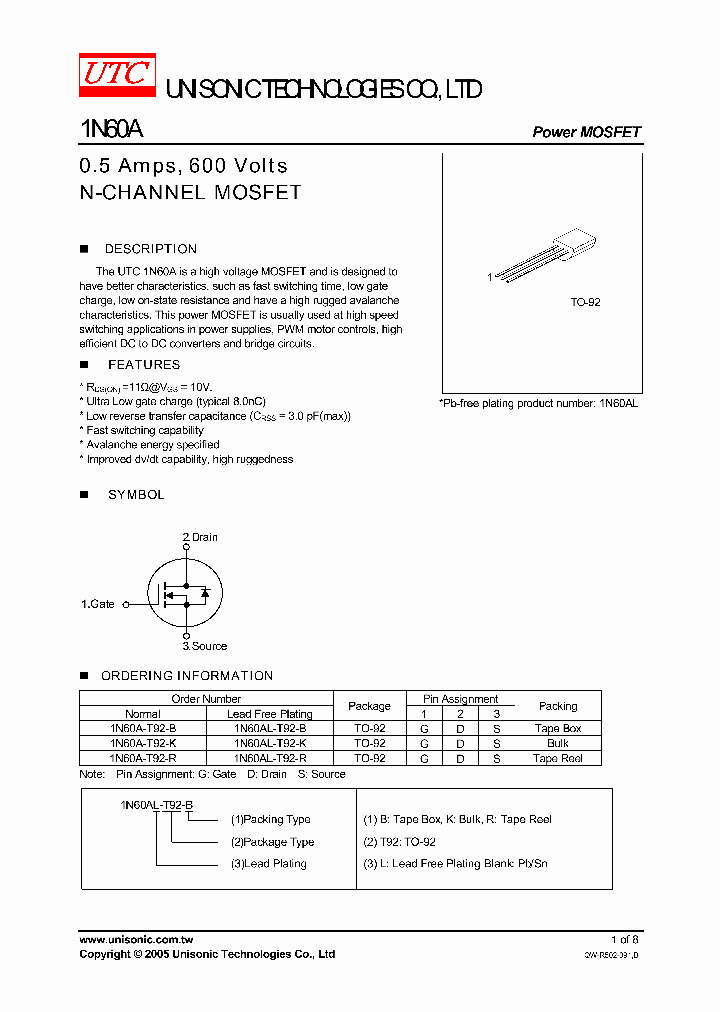 1N60A_1192252.PDF Datasheet