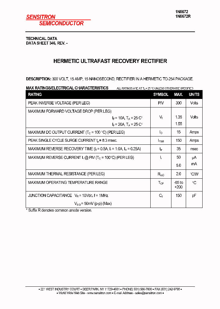 1N6672_1166303.PDF Datasheet