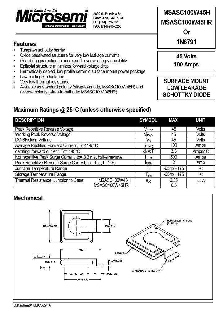 1N6791_1136844.PDF Datasheet