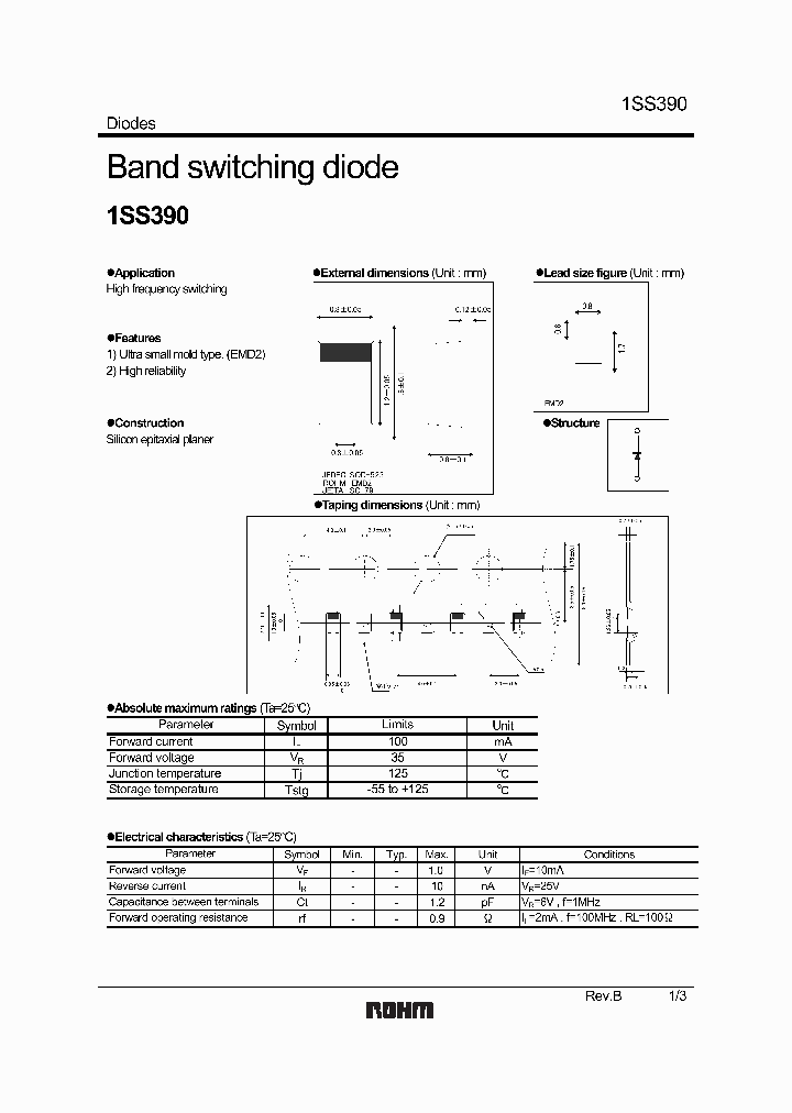 1SS3901_1192635.PDF Datasheet