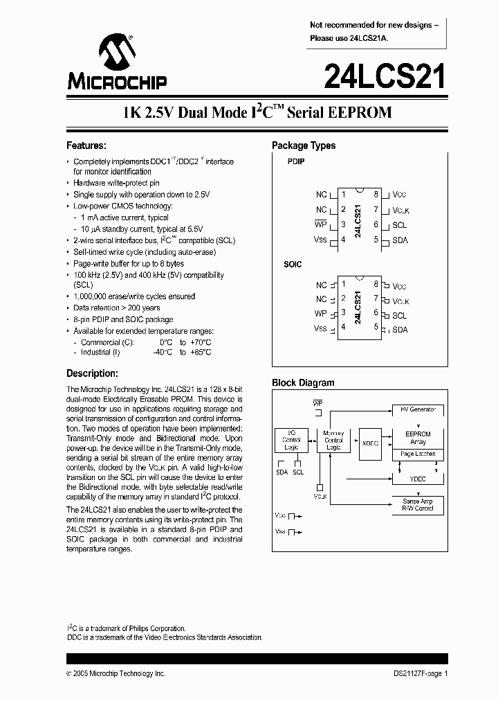 24LCS2105_1193165.PDF Datasheet