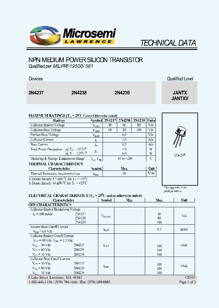2N4239_1193889.PDF Datasheet