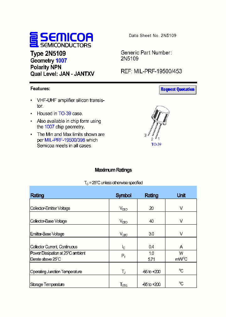2N5109_1043295.PDF Datasheet