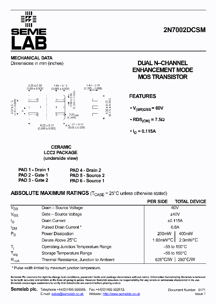 2N7002DCSM_1194403.PDF Datasheet