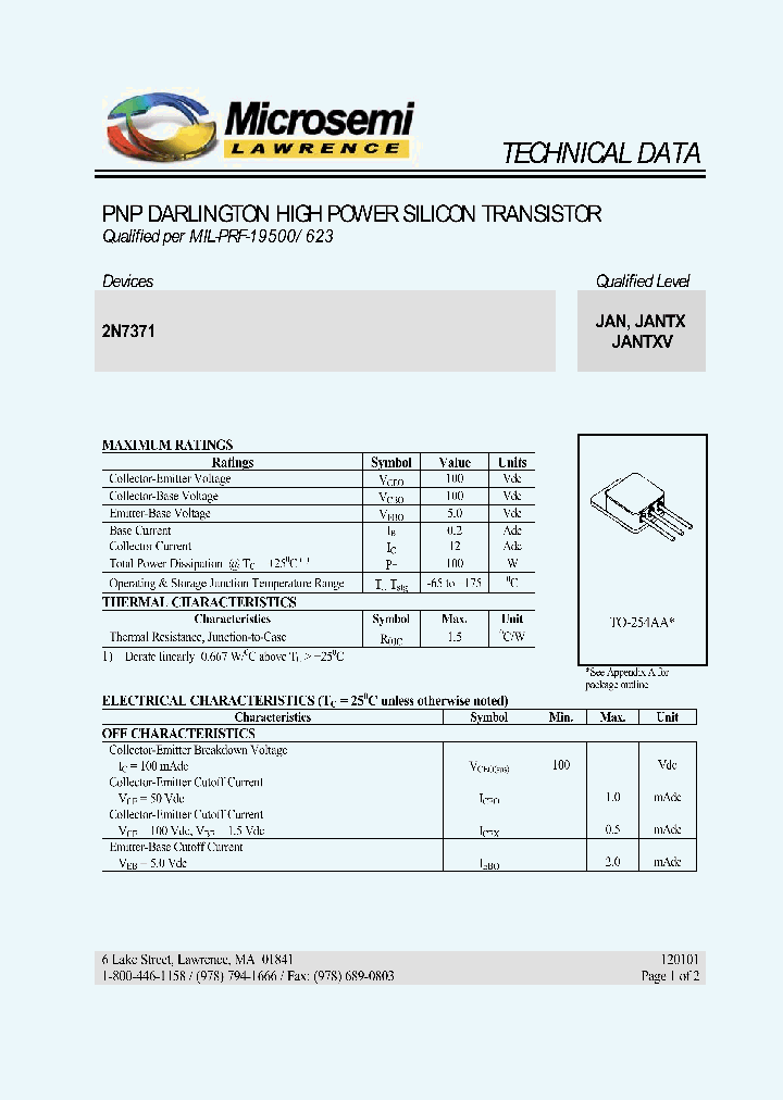 2N7371_1194440.PDF Datasheet