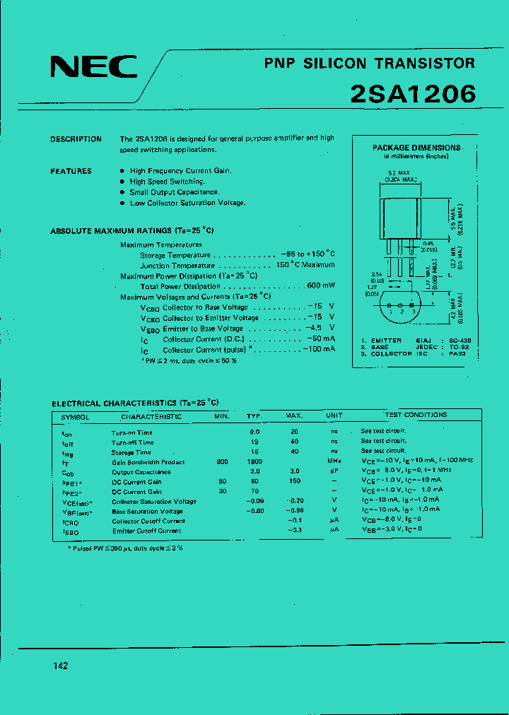 2SA1206_1194558.PDF Datasheet
