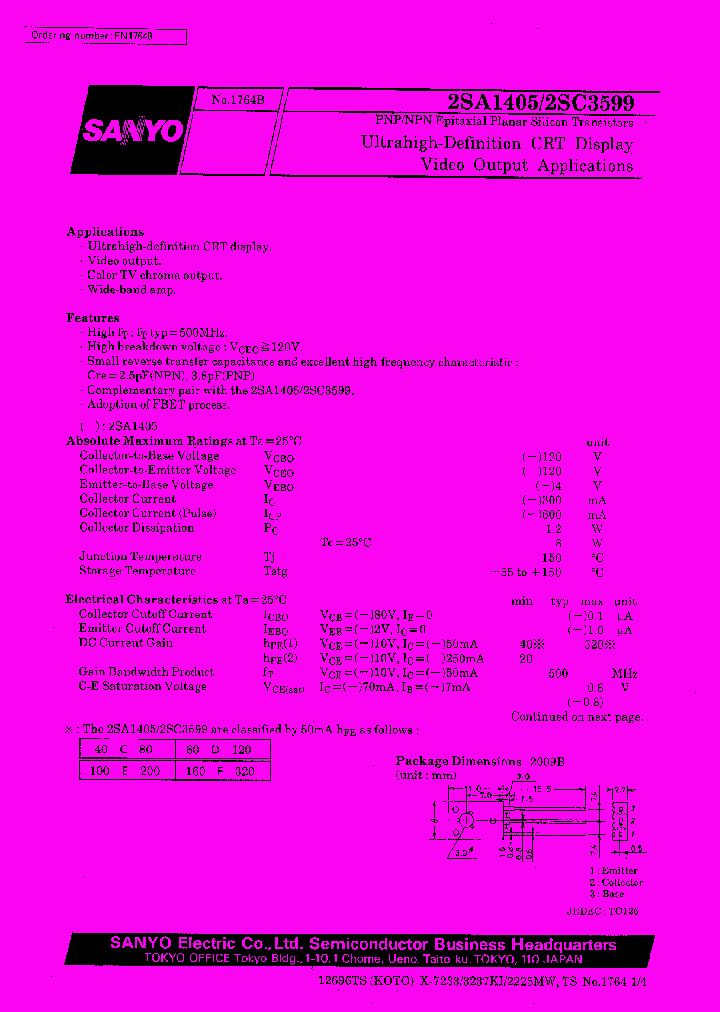 2SC3599_1024701.PDF Datasheet