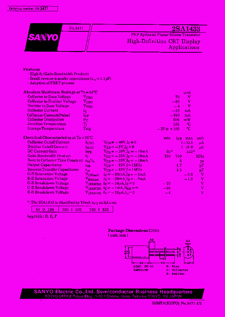 2SA1433_1194640.PDF Datasheet