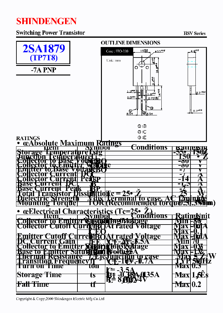 2SA1879_1194807.PDF Datasheet