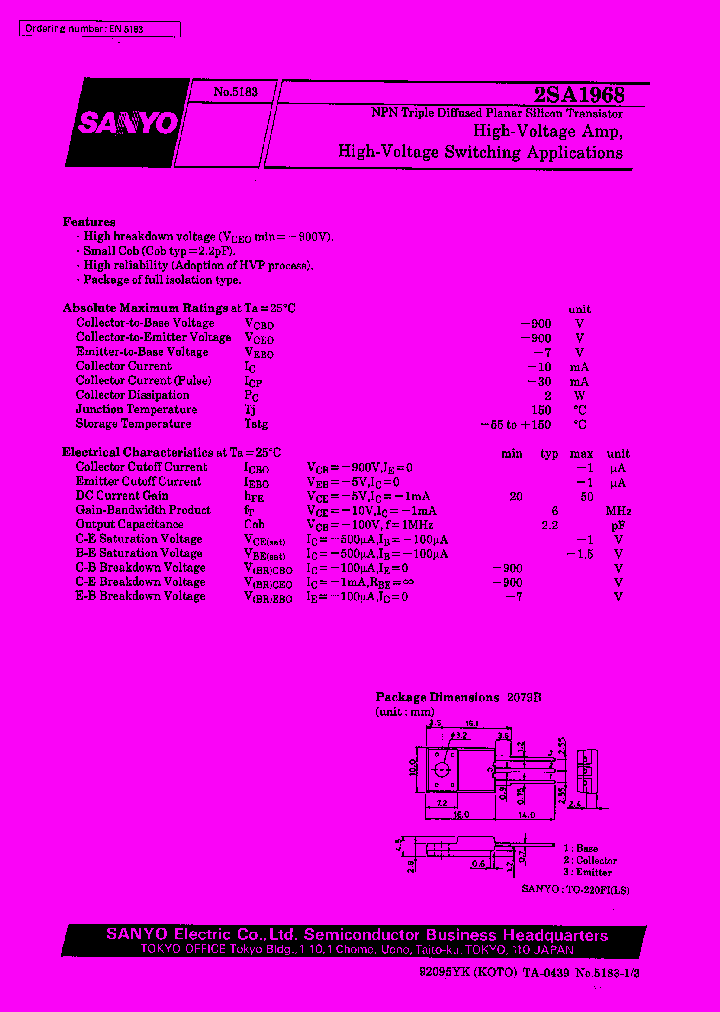 2SA1968_1194834.PDF Datasheet