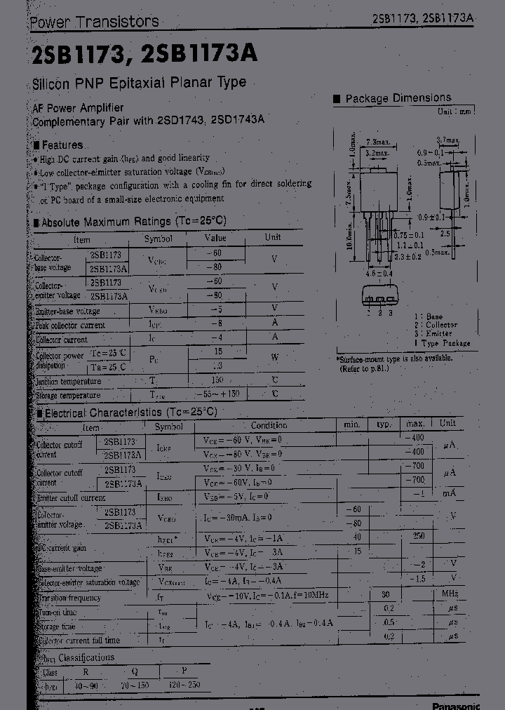 2SB1173_1122881.PDF Datasheet