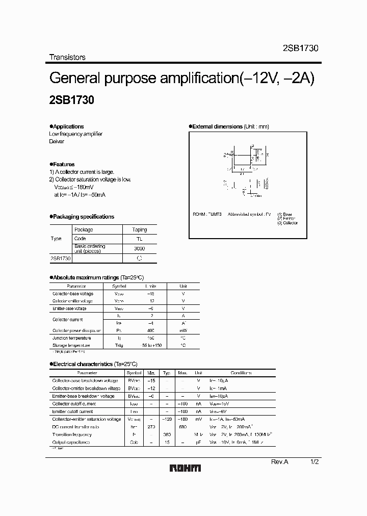 2SB1730_1044390.PDF Datasheet