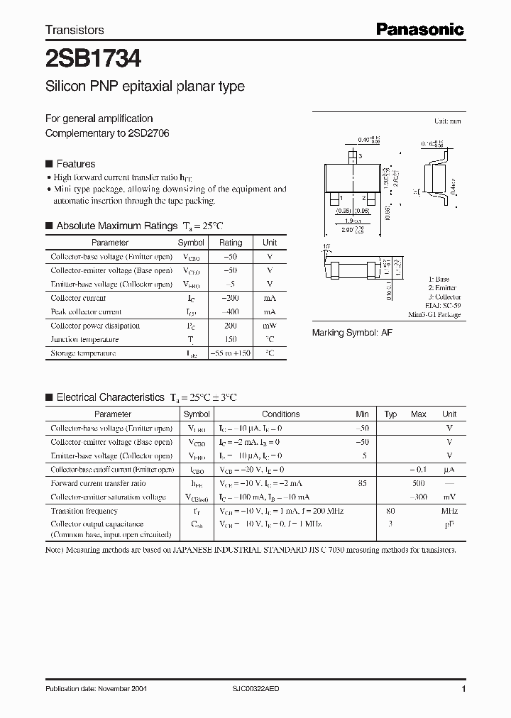 2SB1734_1044393.PDF Datasheet