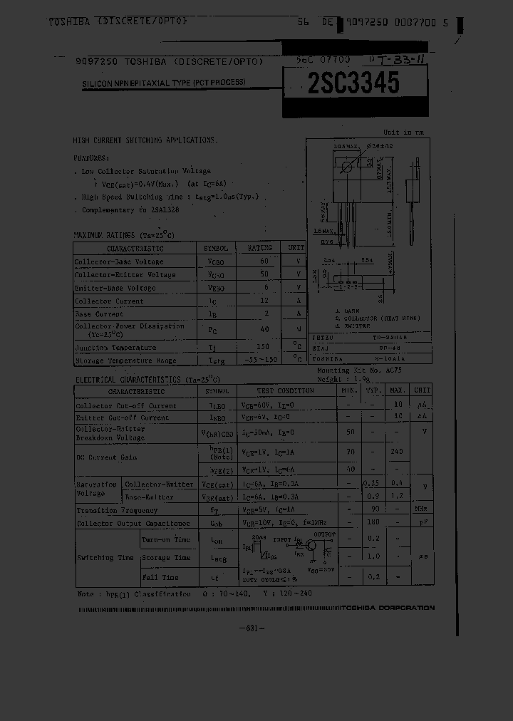 2SC3345_1160958.PDF Datasheet
