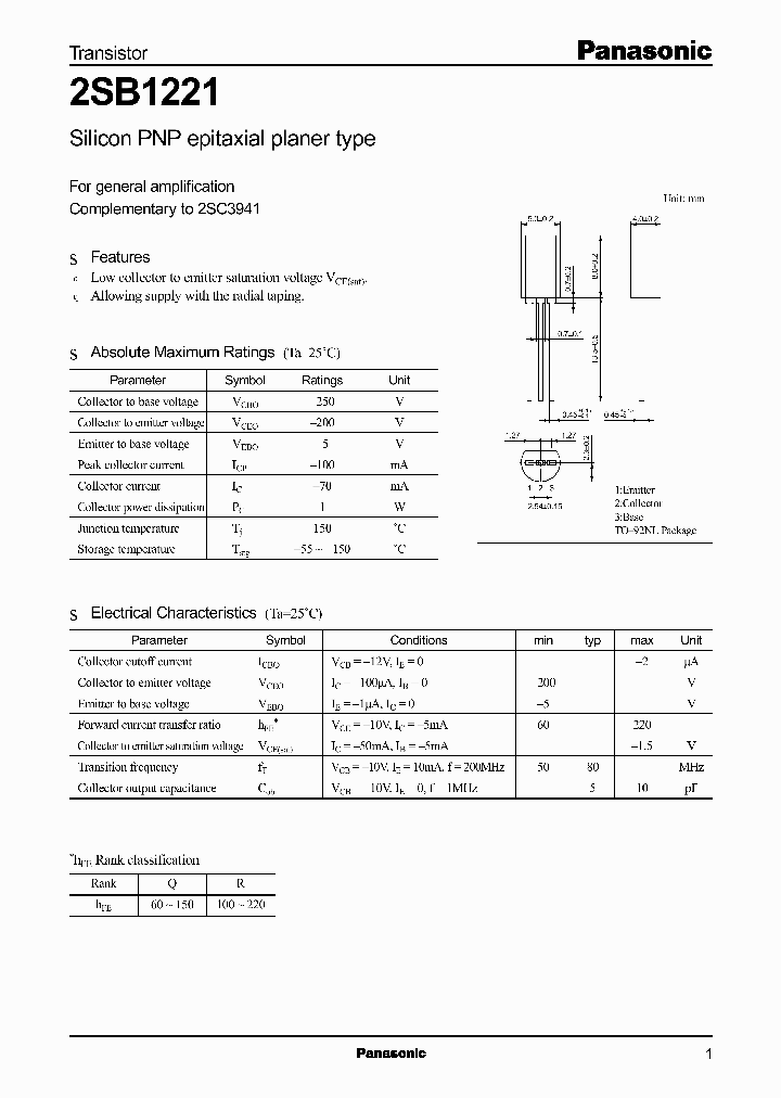 2SC3941_1195866.PDF Datasheet