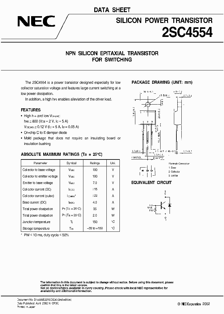 2SC4554_1196113.PDF Datasheet