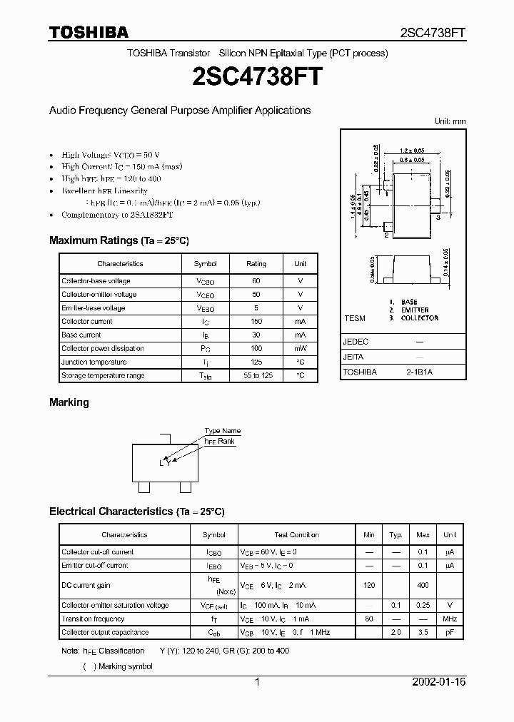 2SC4738FT_1045080.PDF Datasheet