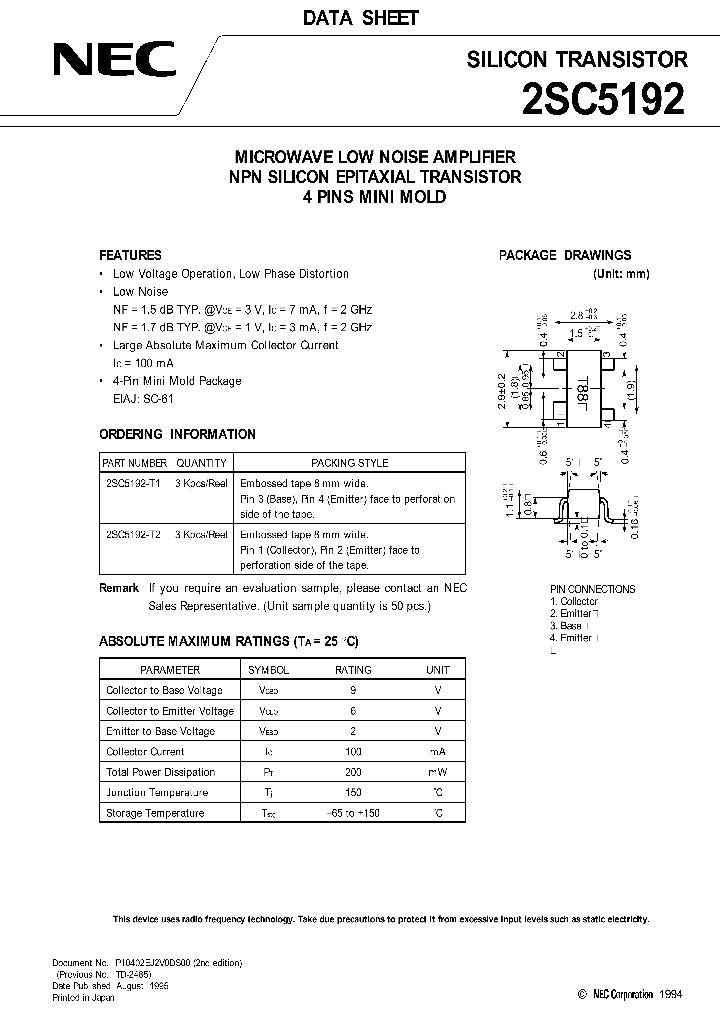 2SC5192_1163415.PDF Datasheet