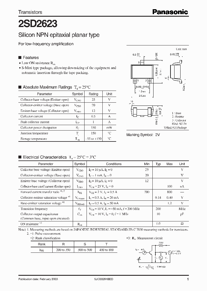 2SD2623_1149761.PDF Datasheet