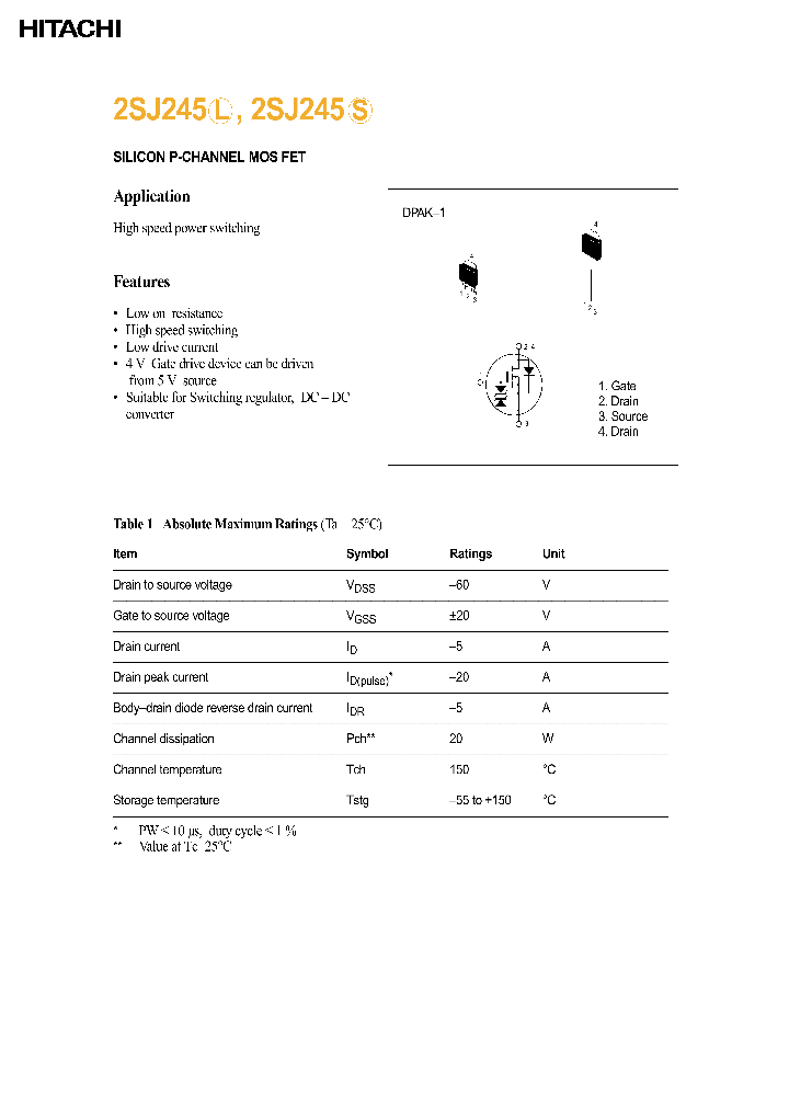 2SJ245_1057498.PDF Datasheet