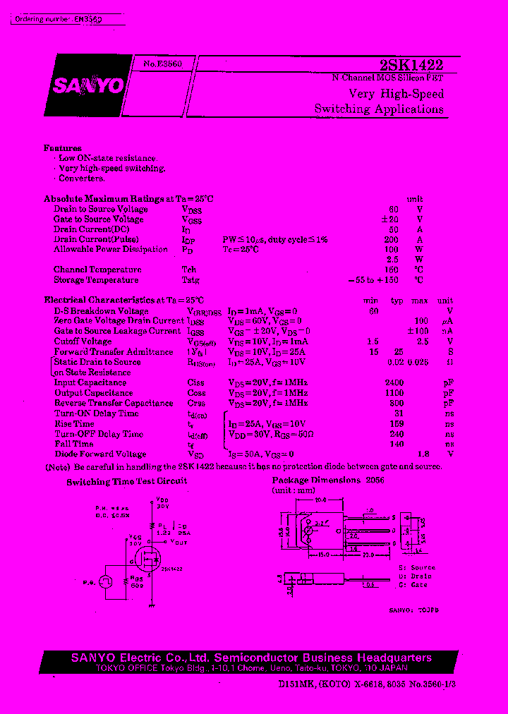 2SK1422_1150089.PDF Datasheet