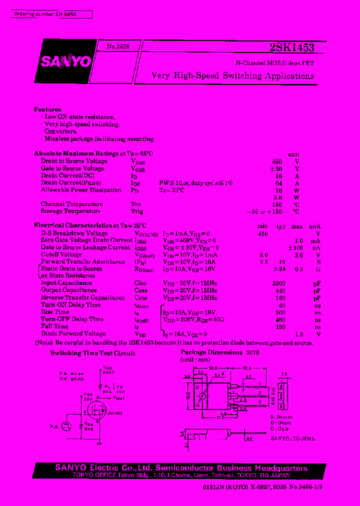 2SK1453_1197861.PDF Datasheet