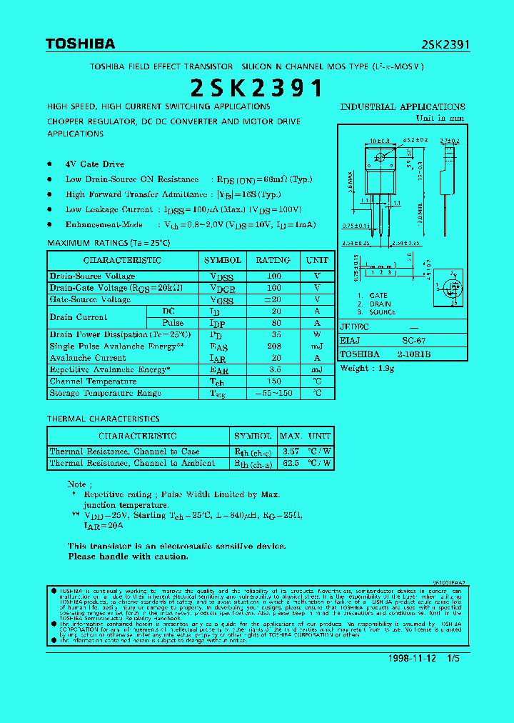 2SK2391_1030809.PDF Datasheet