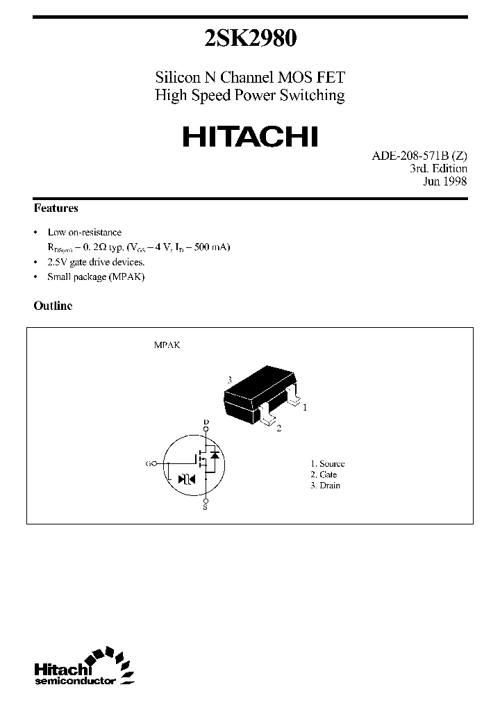 2SK2980_1152905.PDF Datasheet