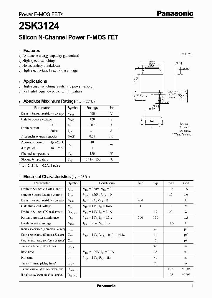 2SK3124_1154264.PDF Datasheet