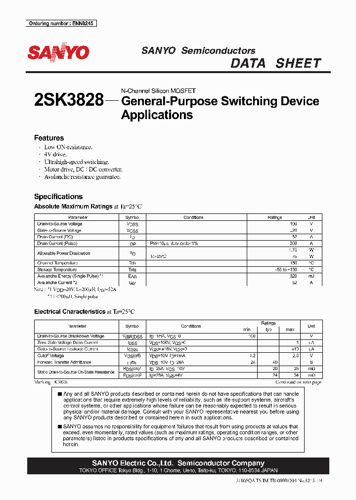 2SK3828_1025041.PDF Datasheet