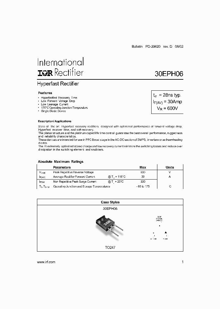 30EPH06_1199030.PDF Datasheet