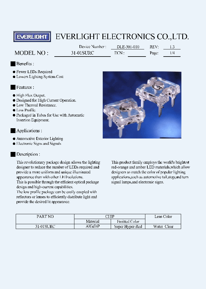 31-01SURC_1199084.PDF Datasheet
