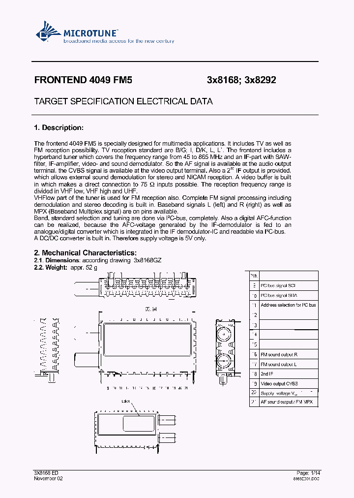 3X8292_1199616.PDF Datasheet