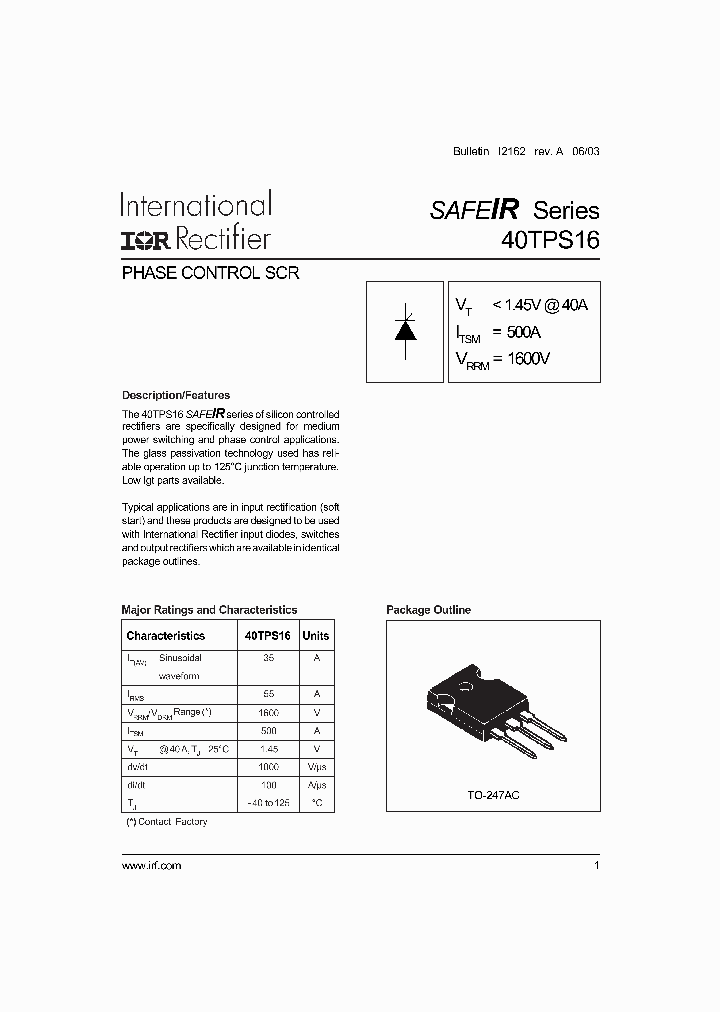40TPS16_1156403.PDF Datasheet
