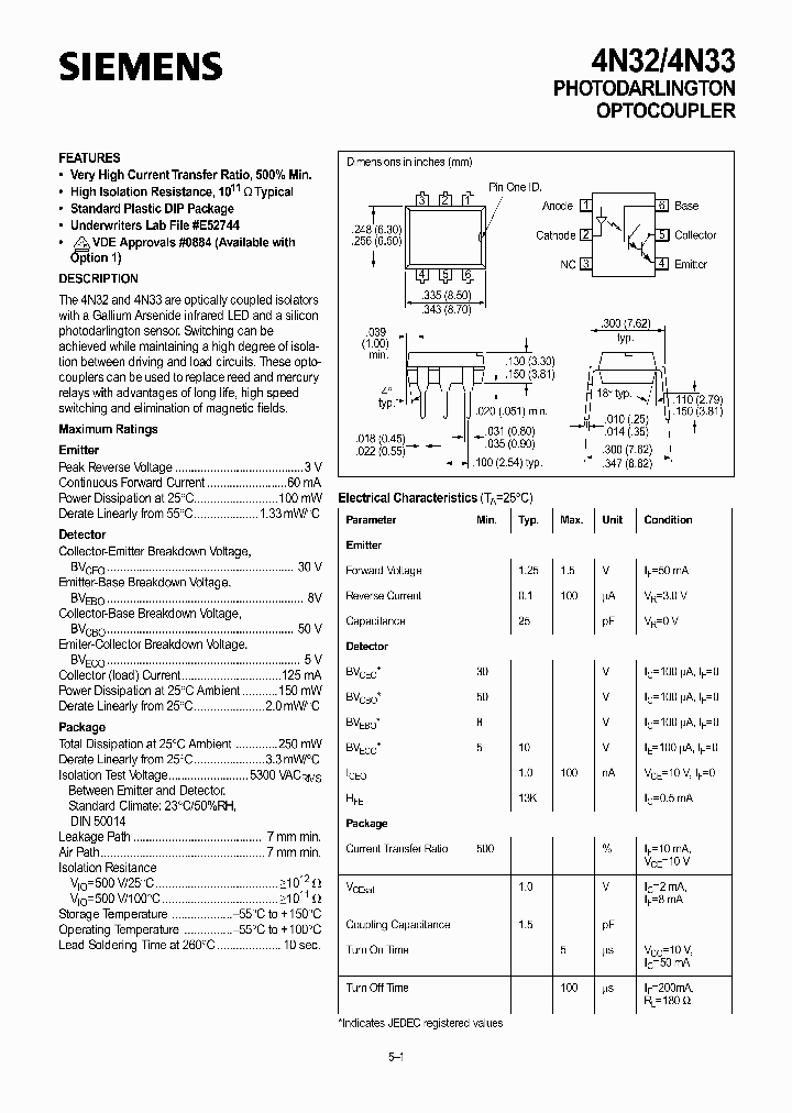 4N32_1132457.PDF Datasheet