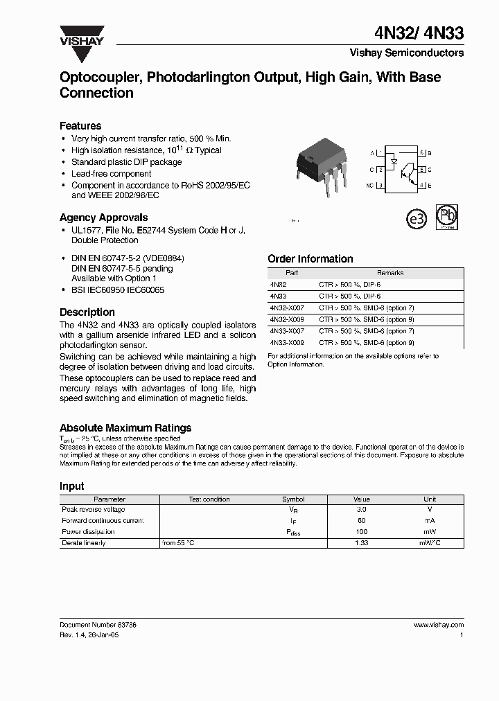 4N32_852428.PDF Datasheet