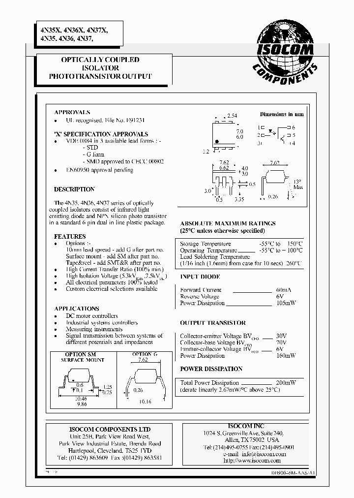 4N35_1080634.PDF Datasheet