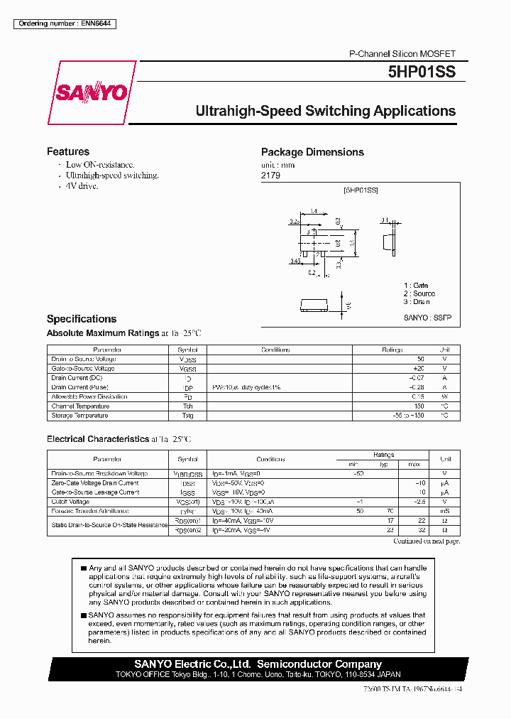 5HP01SS_1200698.PDF Datasheet