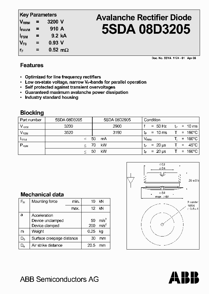 5SDA08D3205_1200754.PDF Datasheet