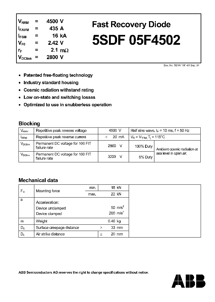 5SDF05F4502_1200787.PDF Datasheet