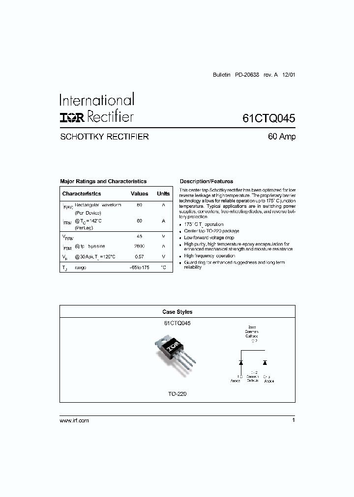 61CTQ045_1200898.PDF Datasheet