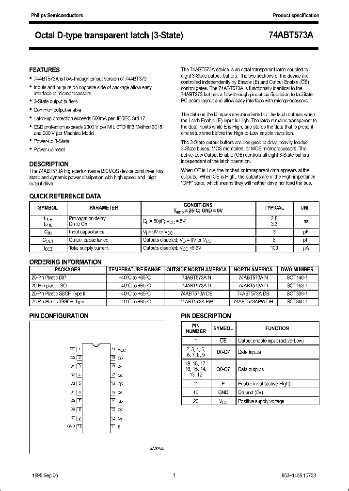 74ABT573APWDH_1201393.PDF Datasheet