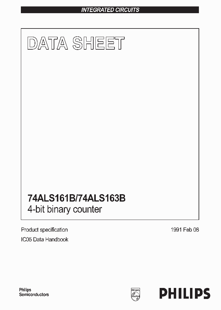 74ALS163BN_1201813.PDF Datasheet