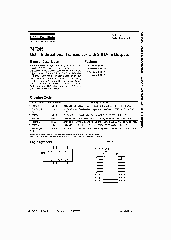 74F245PC-NL_1151573.PDF Datasheet