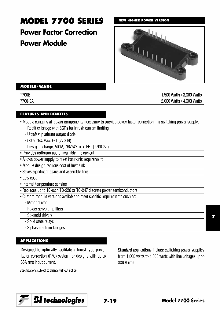 7700_1082261.PDF Datasheet