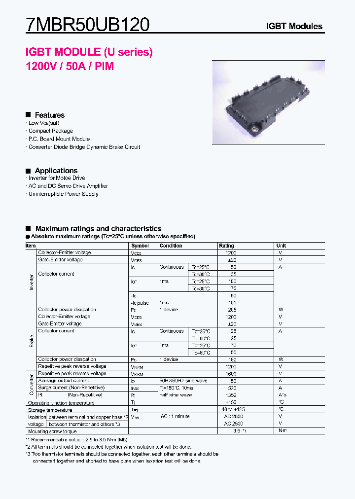 7MBR50UB120_1063948.PDF Datasheet
