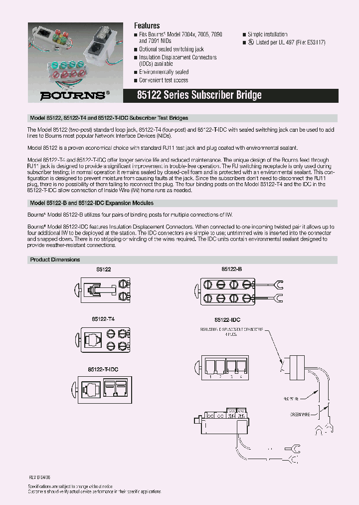 85122_1203811.PDF Datasheet